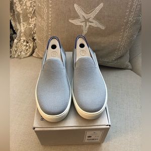 Rothy’s Originsl Slip On Sneaker, 7.5, Light Grey